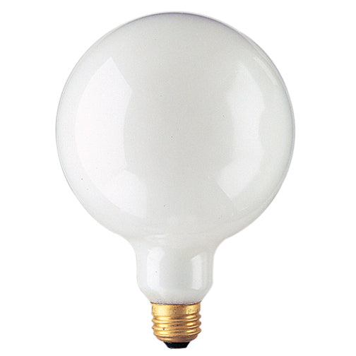Globe Light Bulb in White