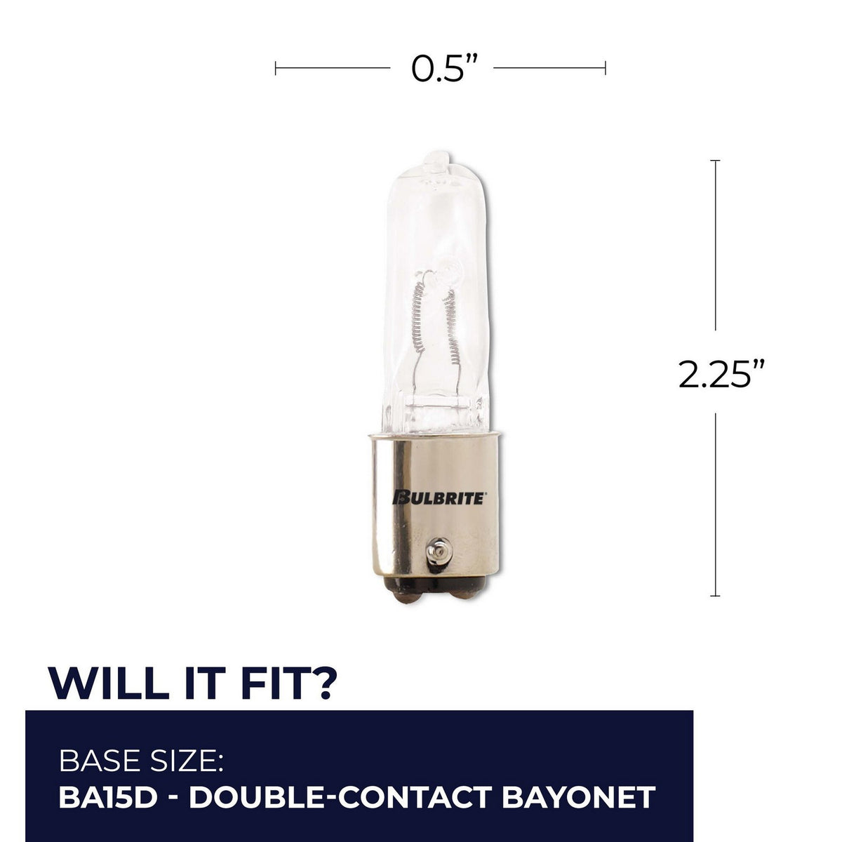 Single Light Bulb in Clear