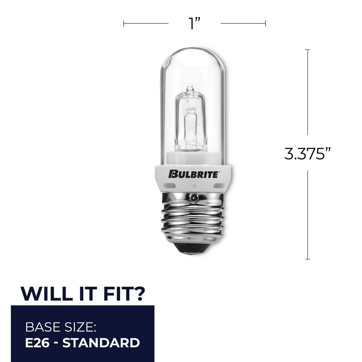Double Light Bulb in Clear