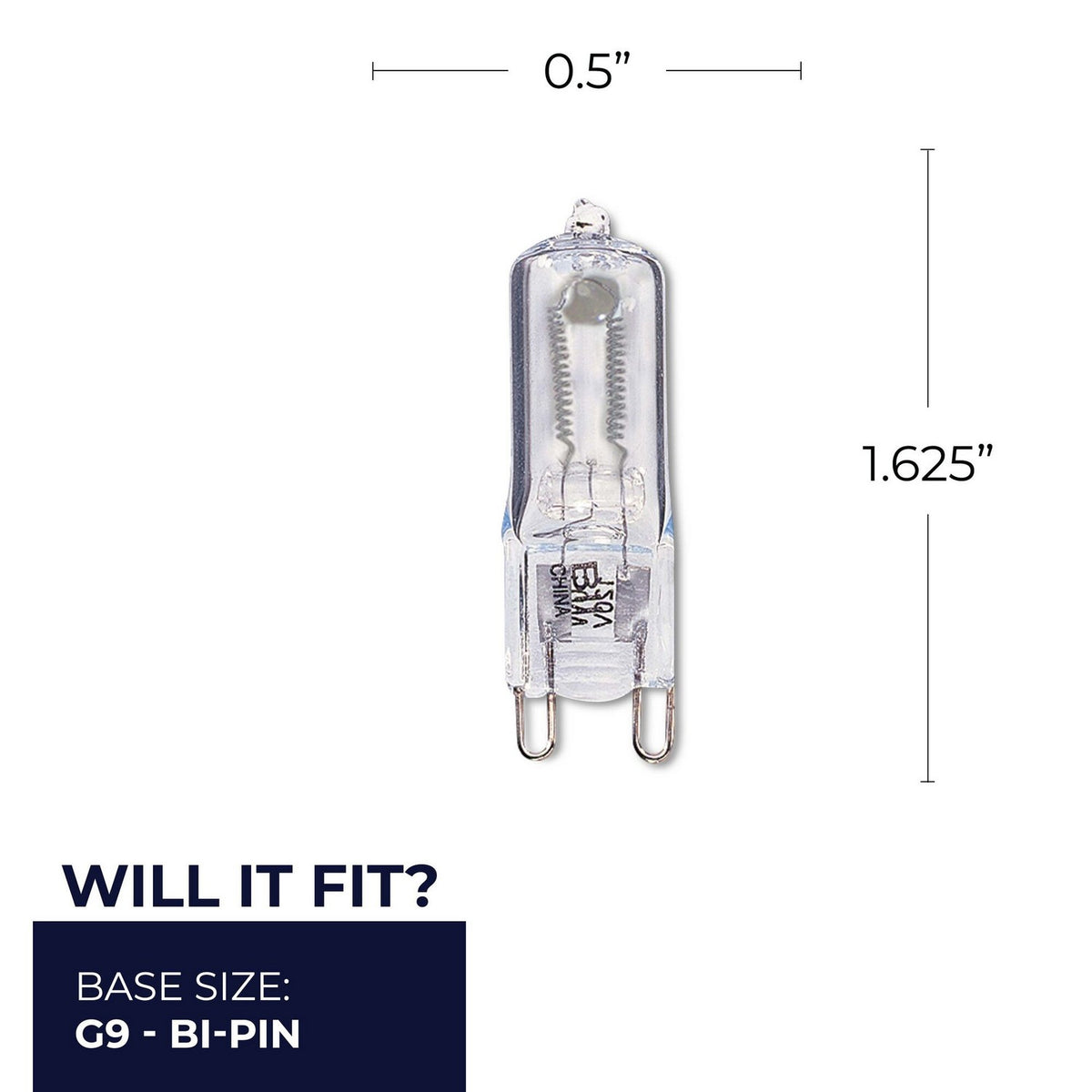 JC Light Bulb in Clear