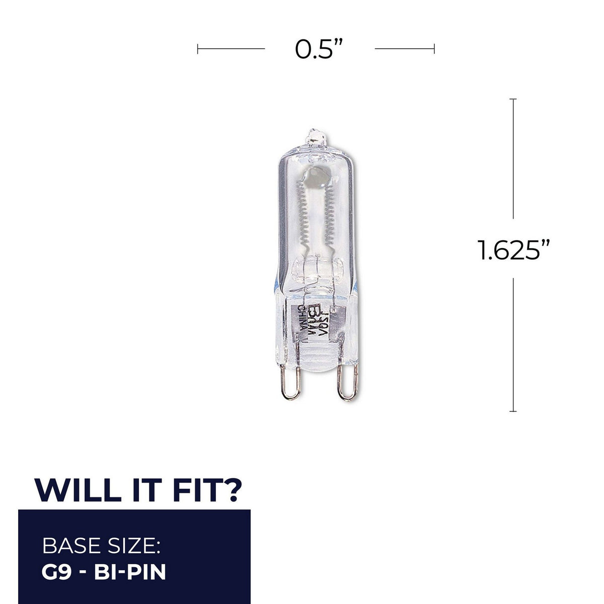 JC Light Bulb in Clear