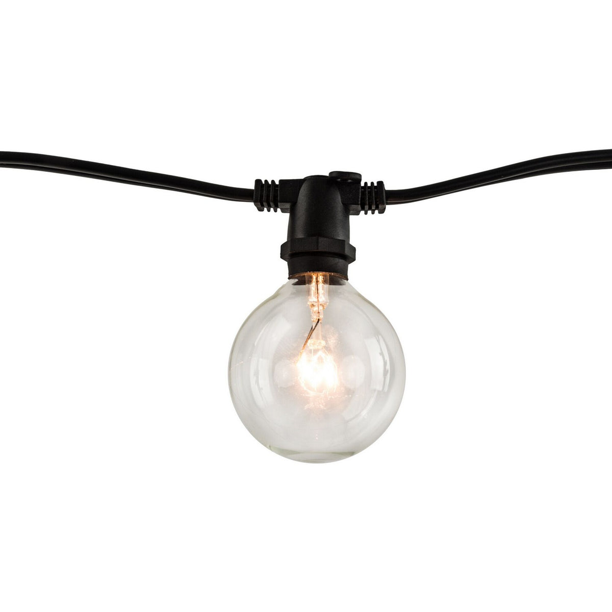 String Light in Black