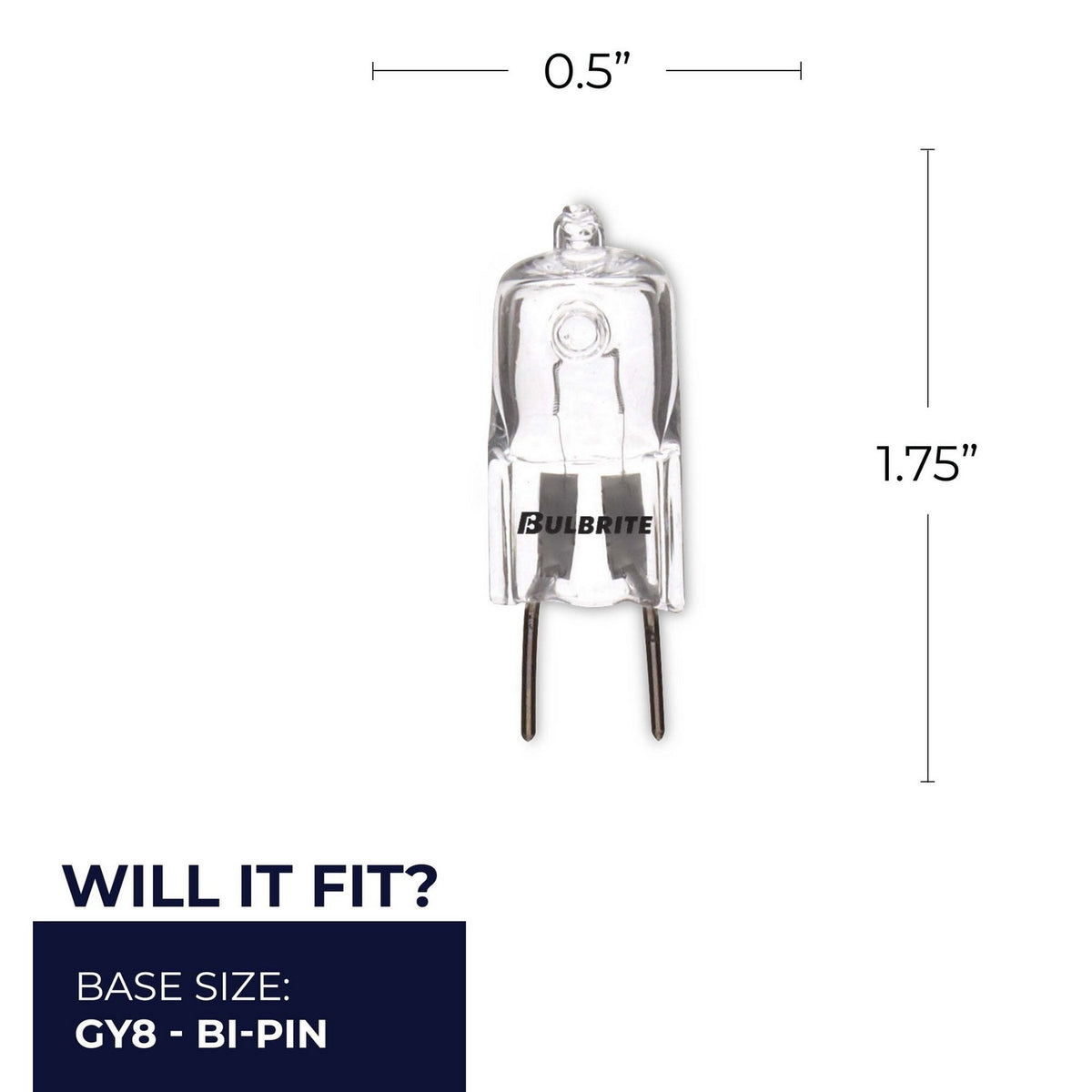 JC Light Bulb in Clear