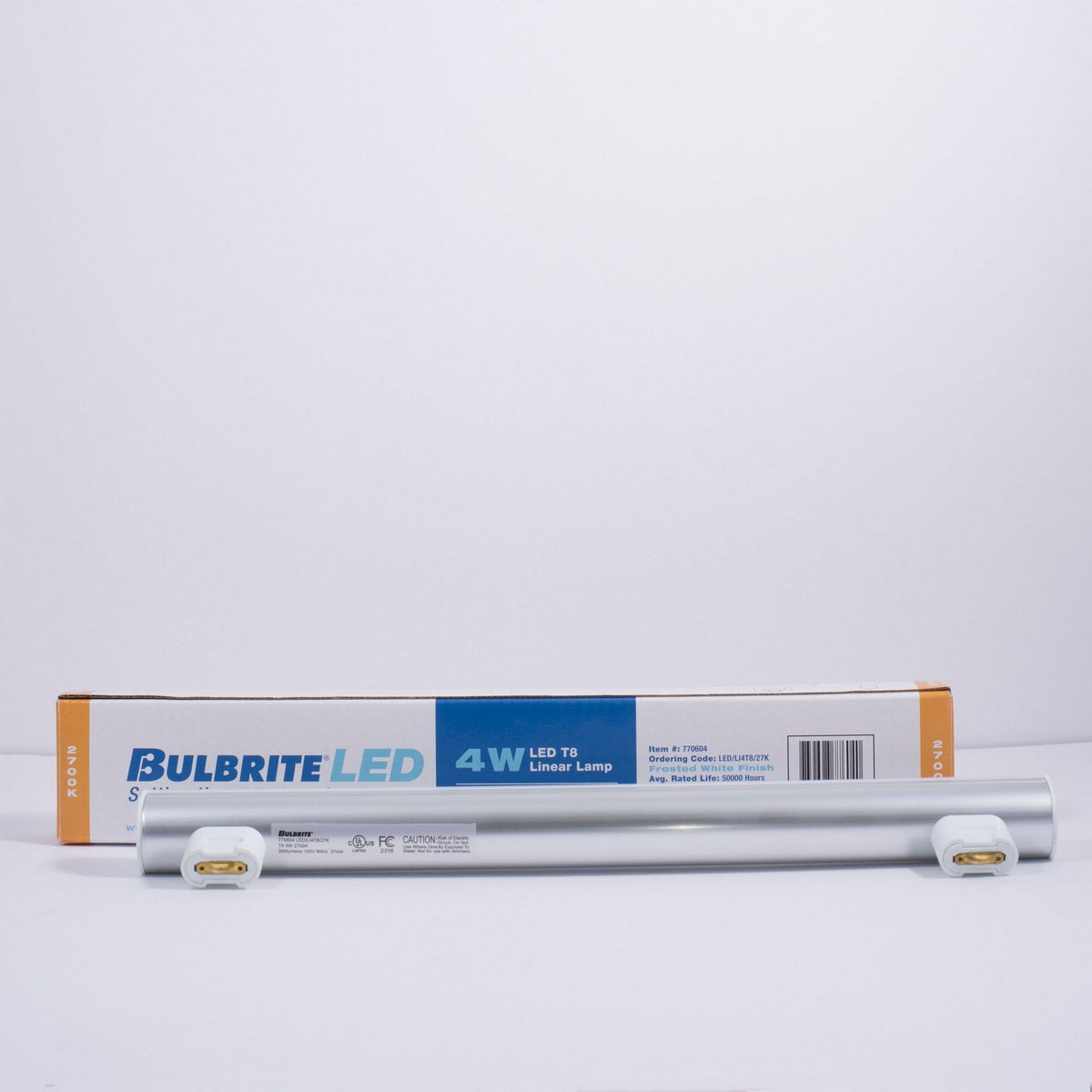 Linear Light Bulb in Frost