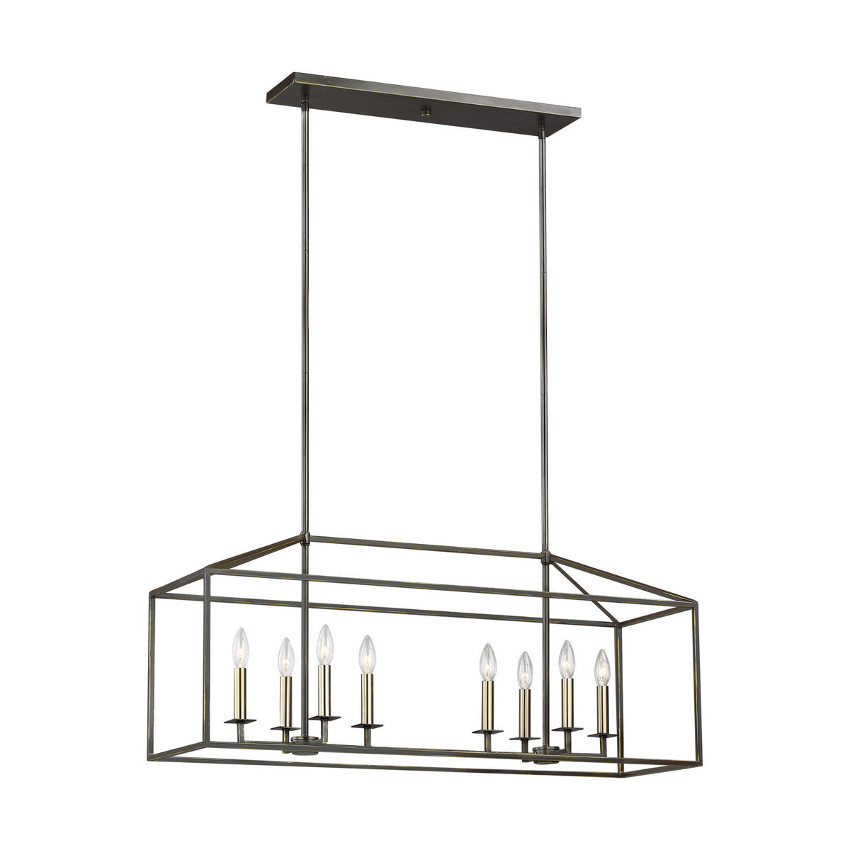Perryton Eight Light Island Pendant