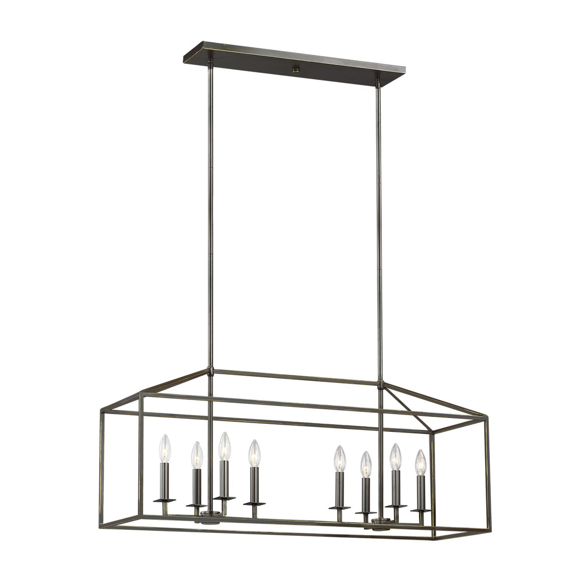Perryton Eight Light Island Pendant