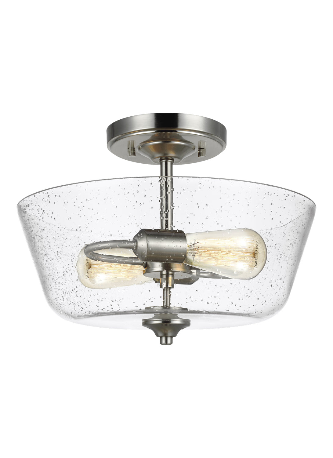 Belton Two Light Semi-Flush Mount