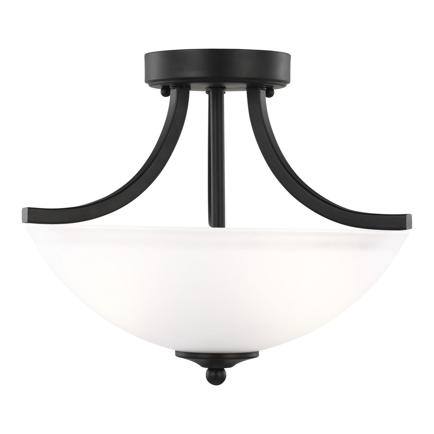 Geary Two Light Semi-Flush Convertible Pendant