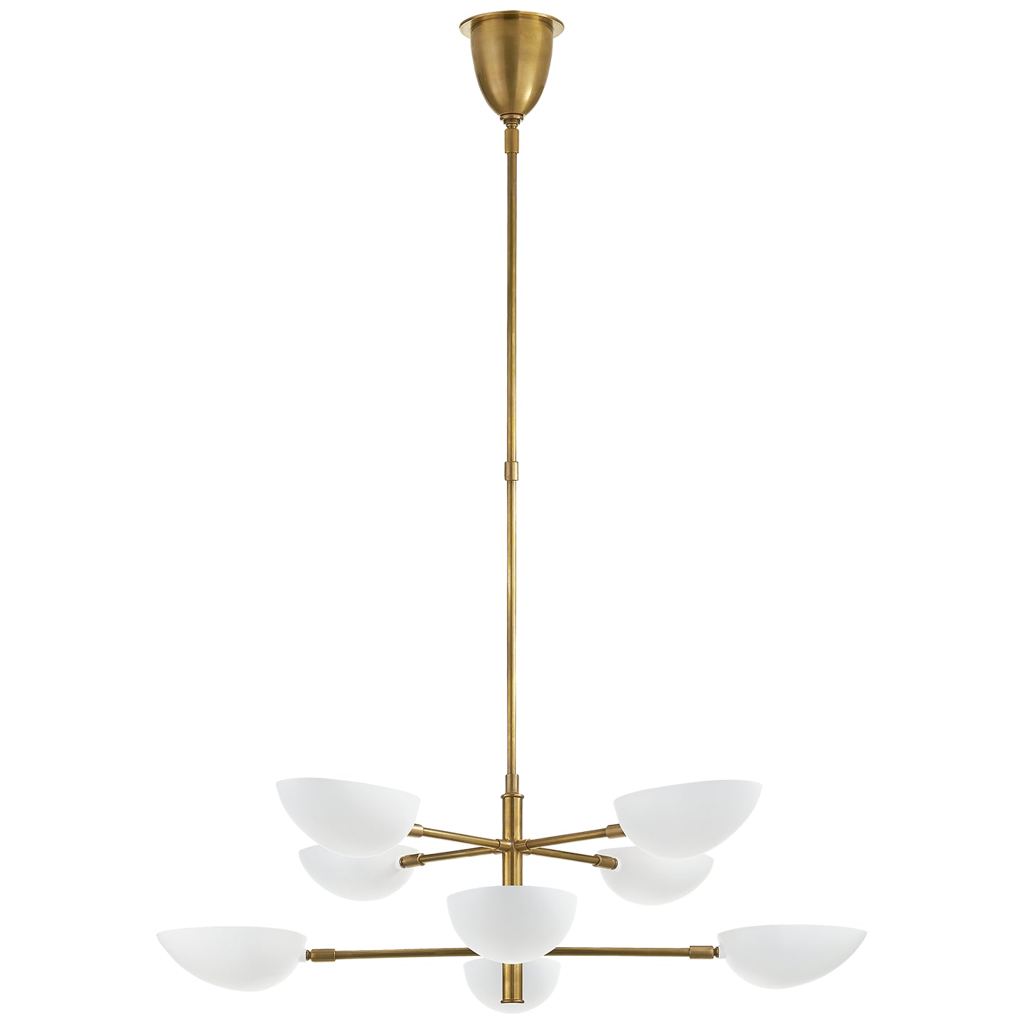Graphic Eight Light Chandelier