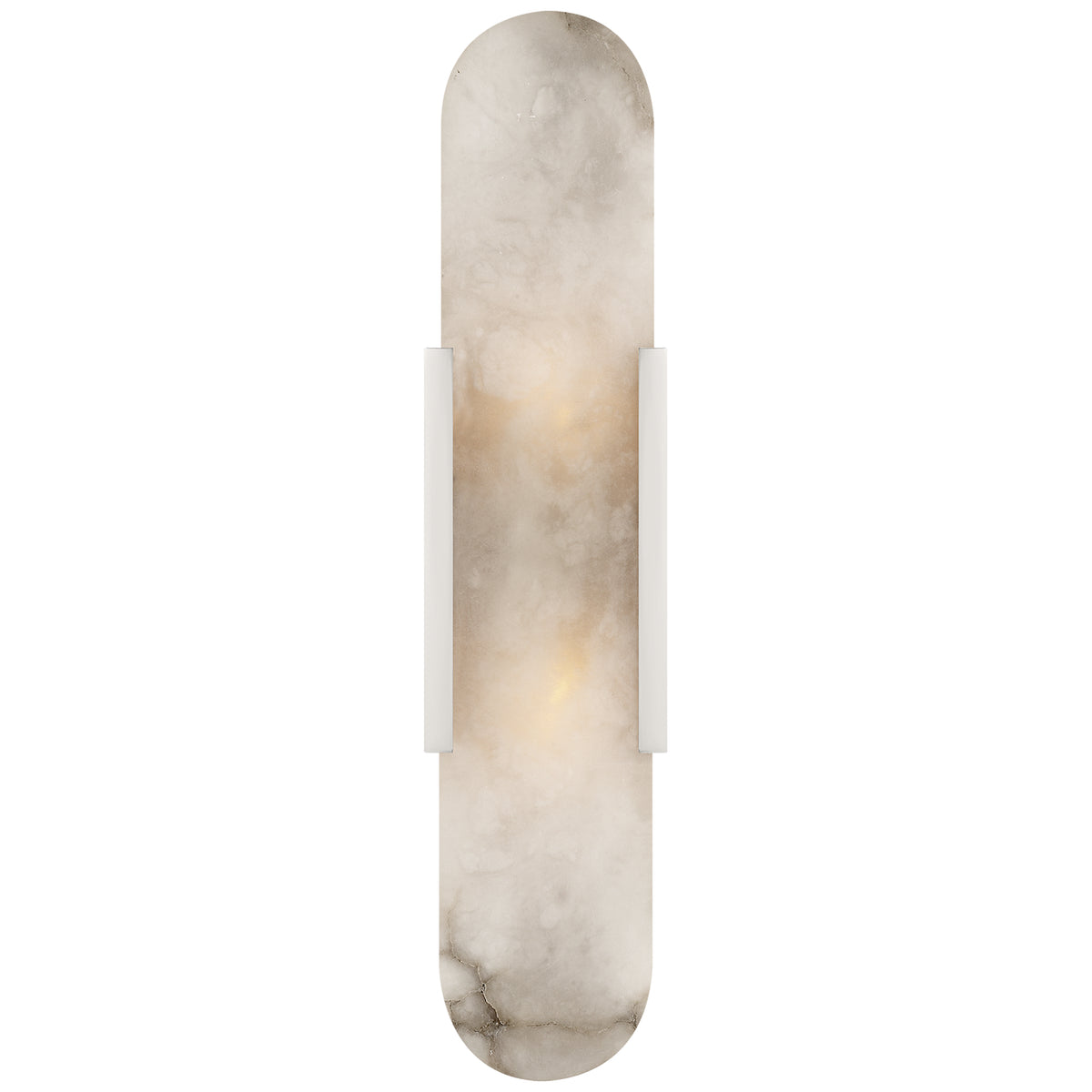 Melange LED Wall Sconce in Polished Nickel