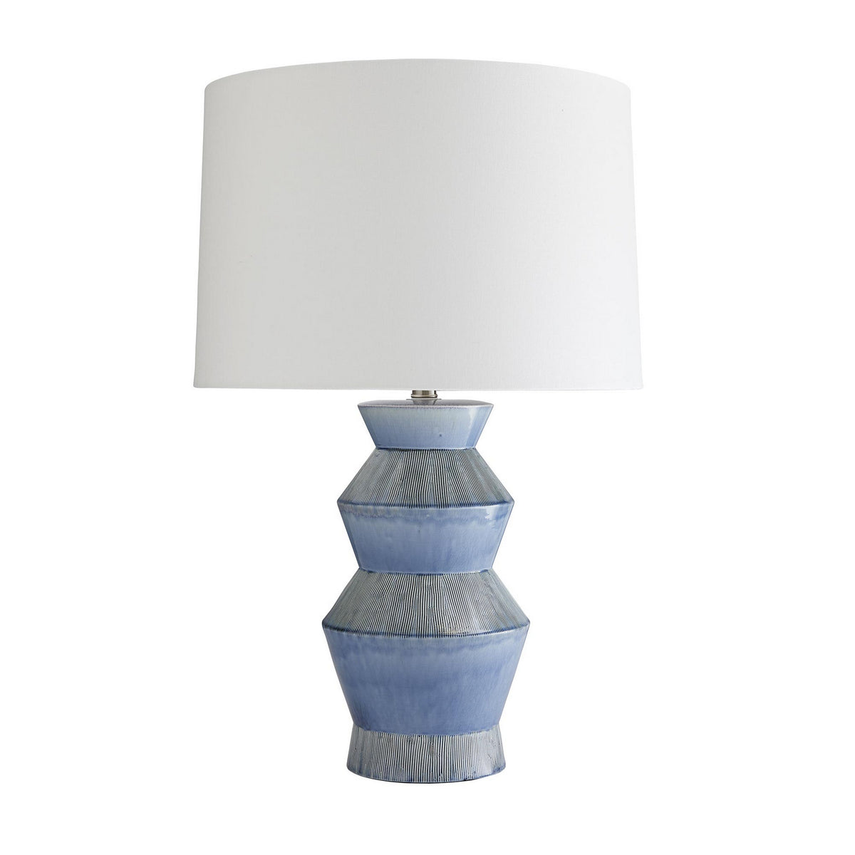 Ogden One Light Table Lamp in Provincial Blue