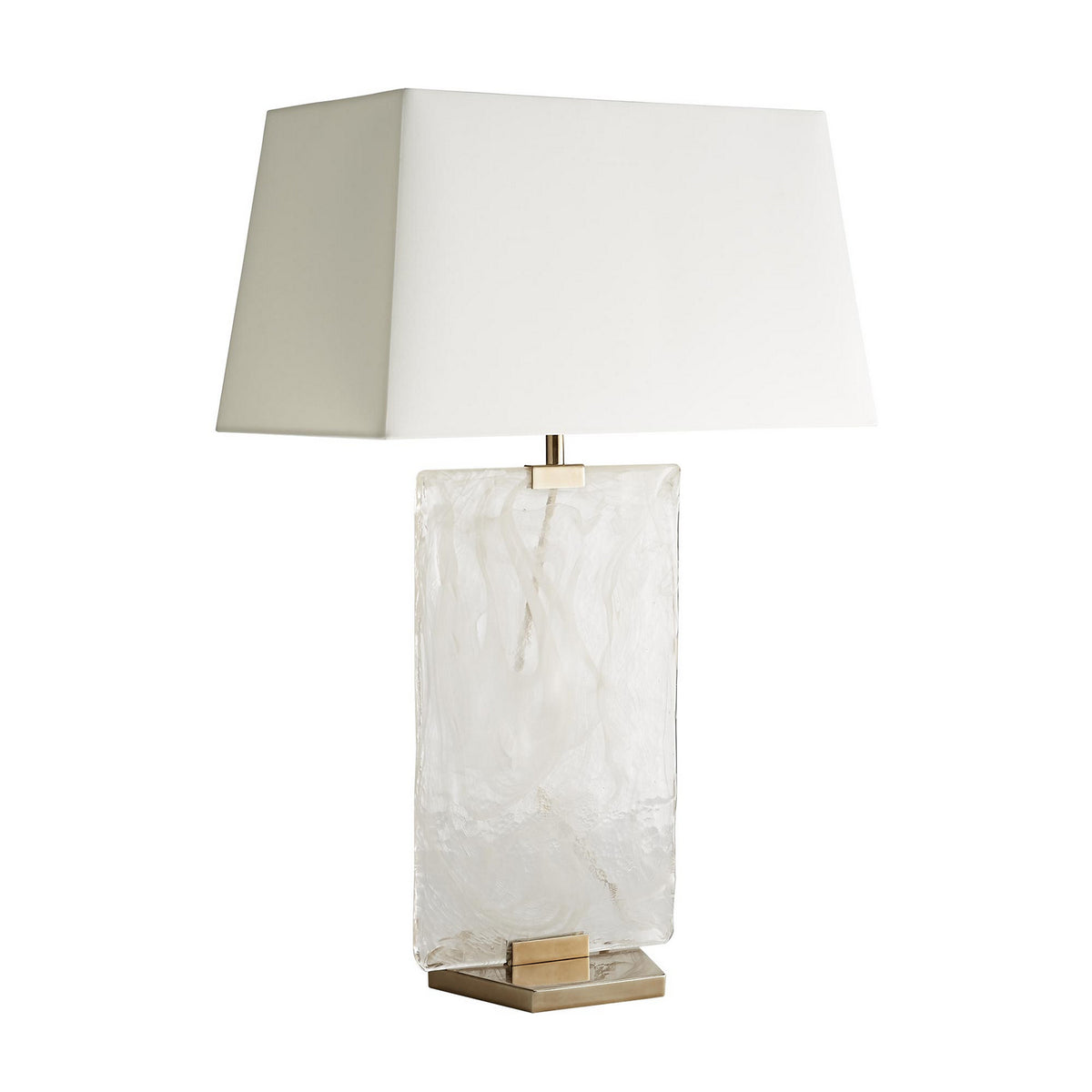 Maddox One Light Table Lamp in Opal Swirl