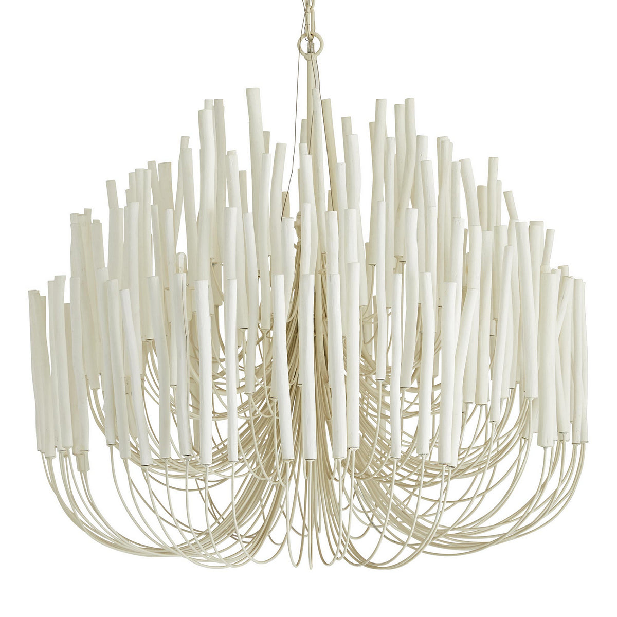 Tilda Six Light Chandelier in White