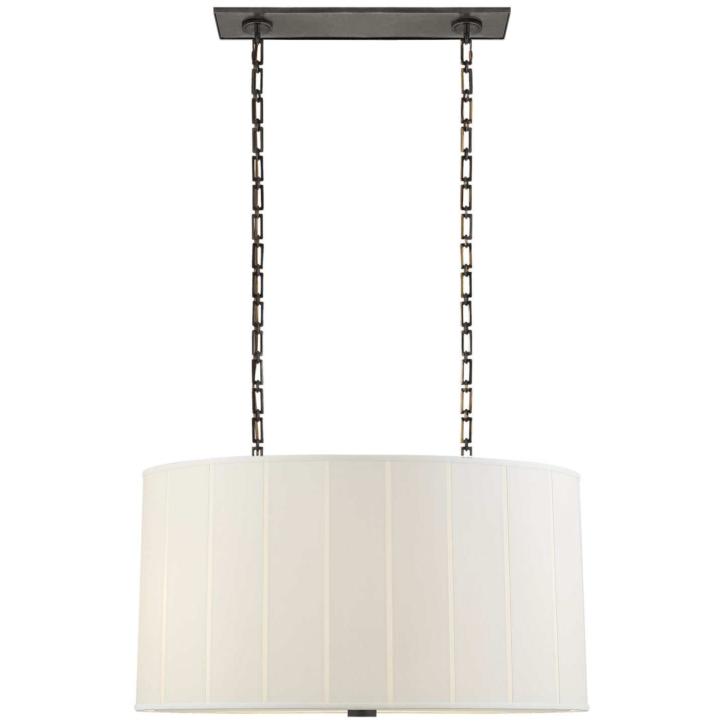 Suspension Perfect Pleat à quatre lumières