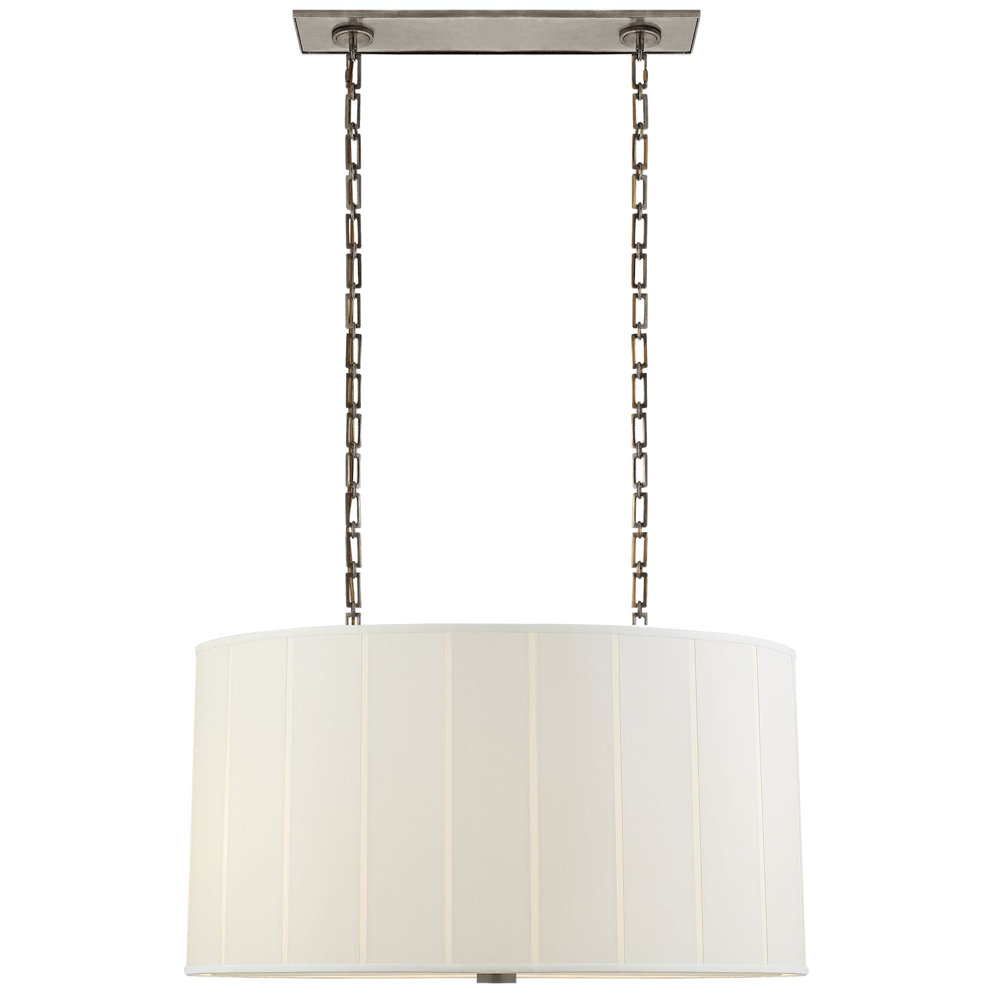 Suspension Perfect Pleat à quatre lumières
