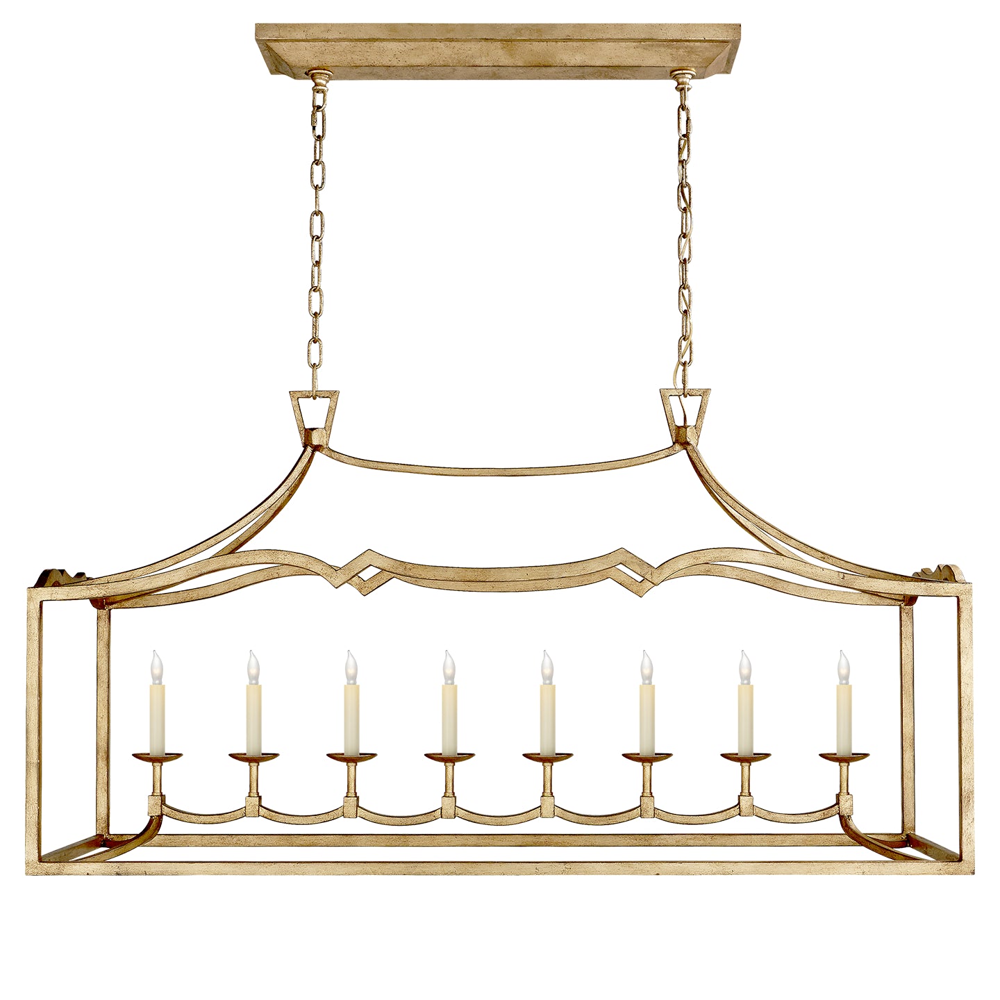 Darlana Fancy Eight Light Linear Pendant