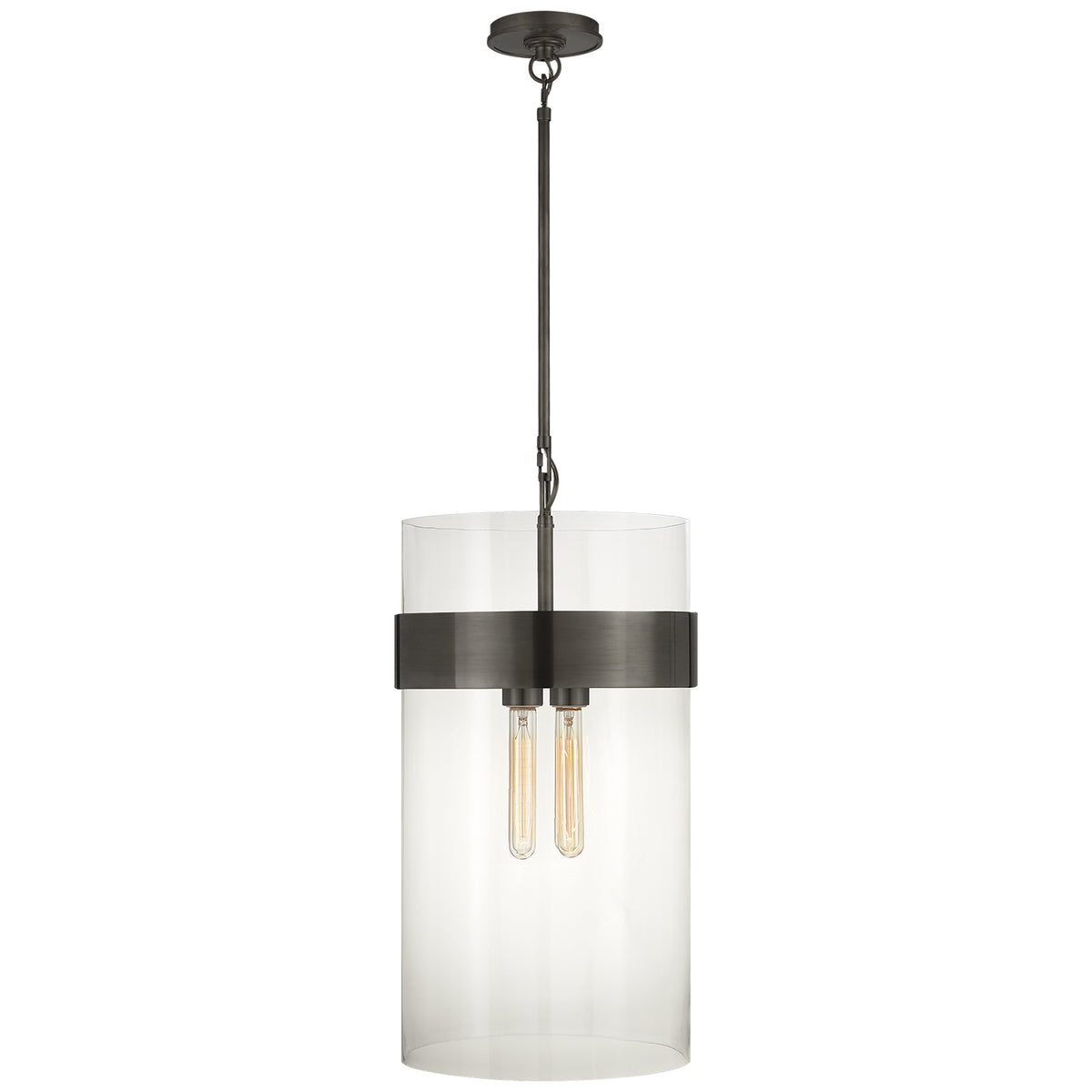 Presidio Four Light Pendant in Bronze