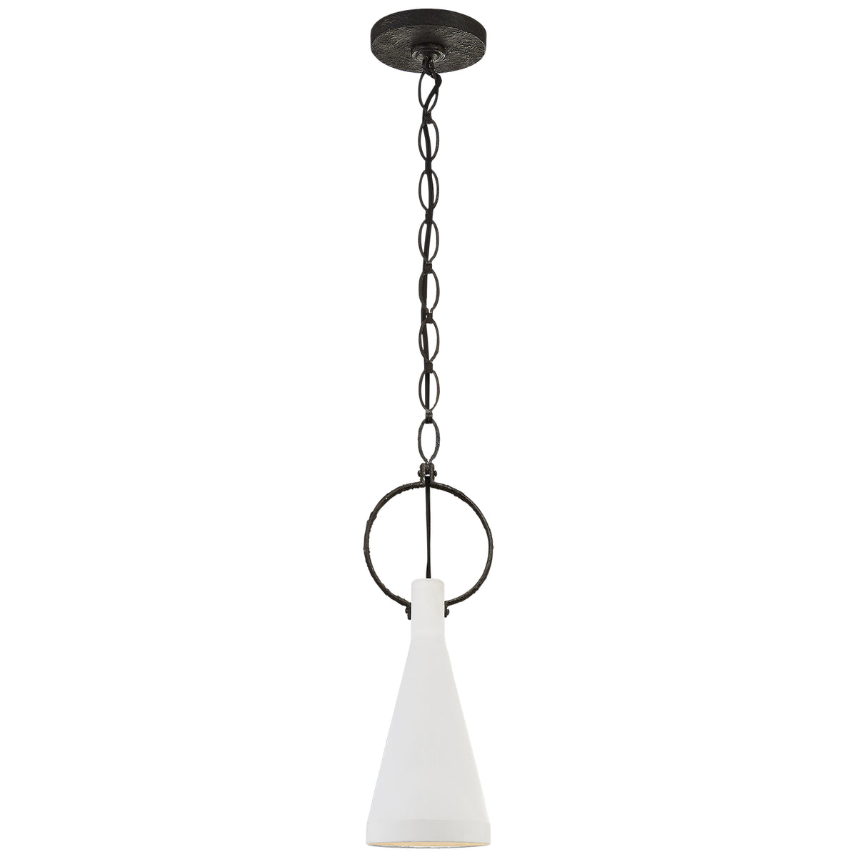 Limoges One Light Pendant in Natural Rust