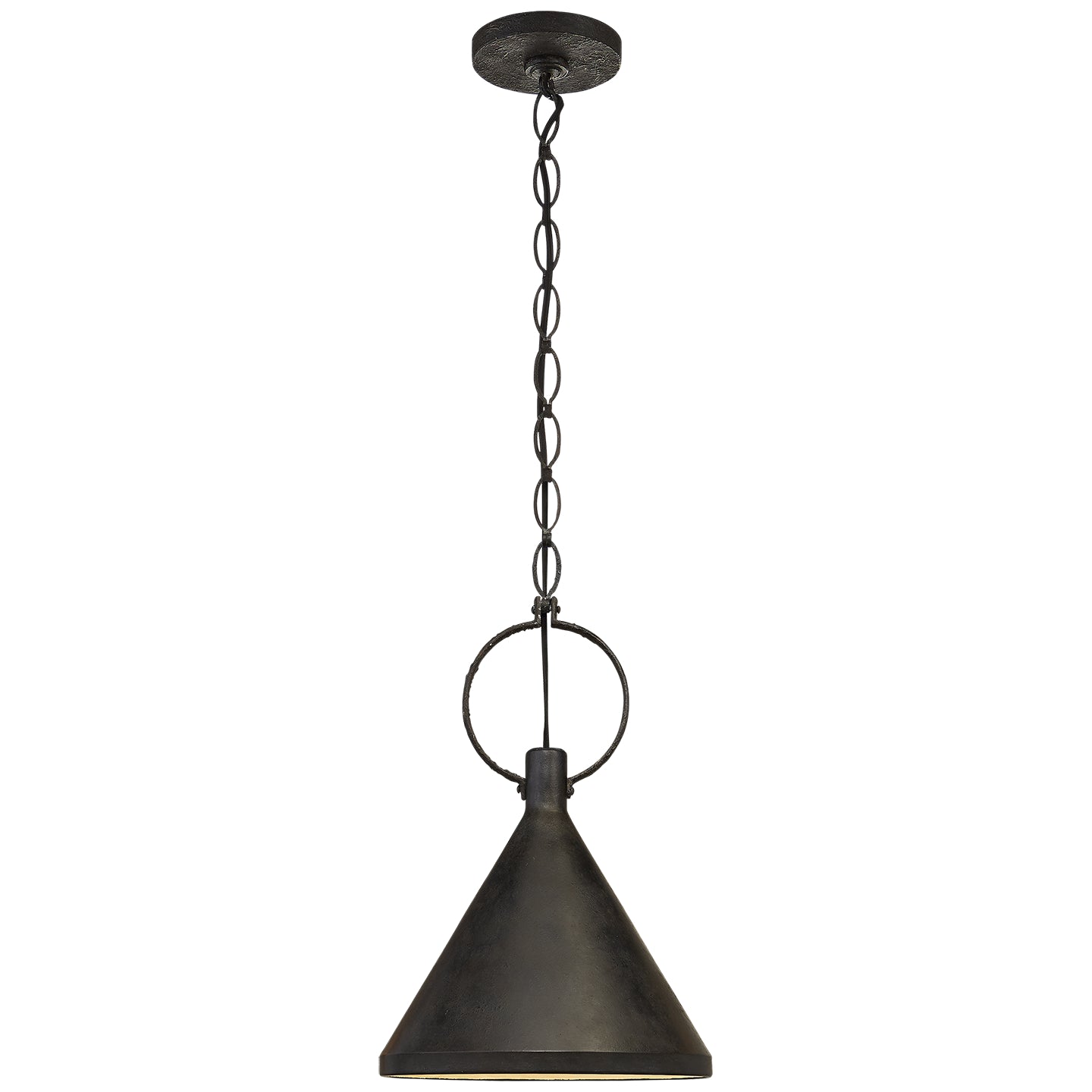 Limoges Medium Pendant in Natural Rust with Aged Iron Shade SK 5362NR-AI