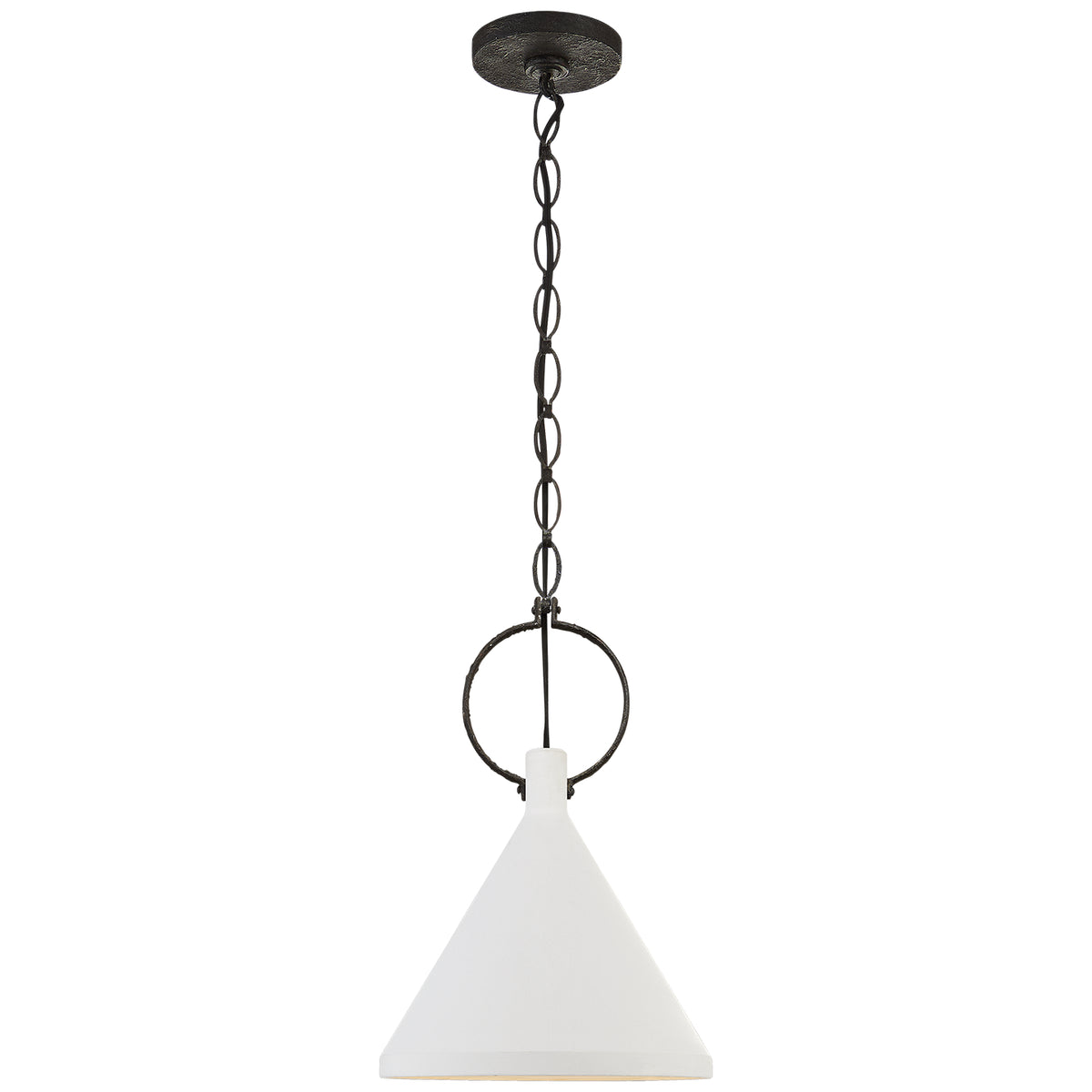 Limoges One Light Pendant in Natural Rust