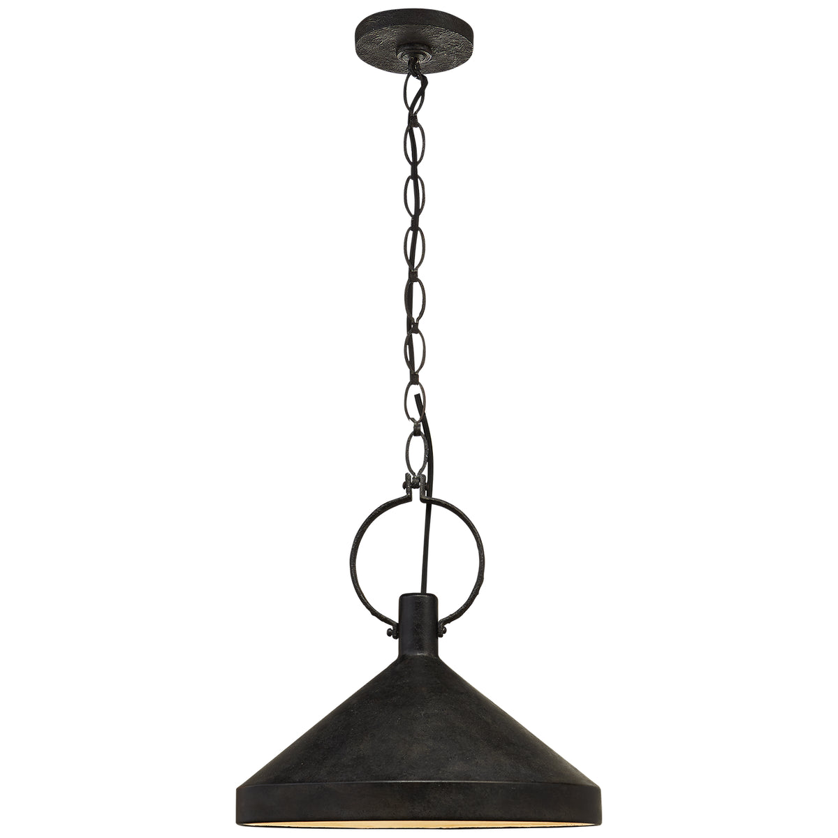 Limoges One Light Pendant in Natural Rust