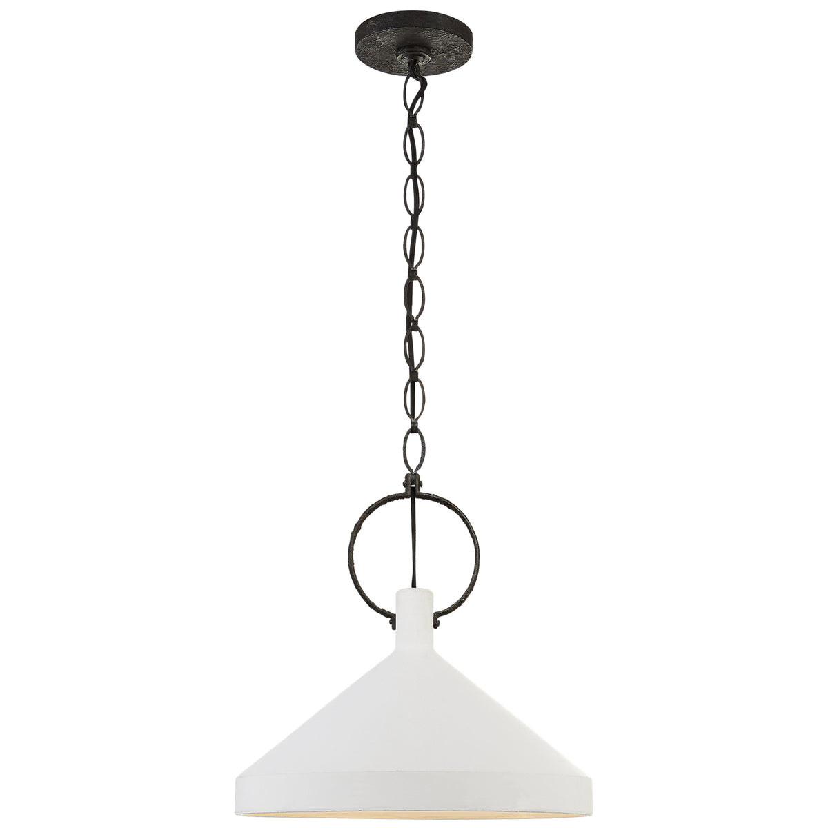 Limoges One Light Pendant in Natural Rust