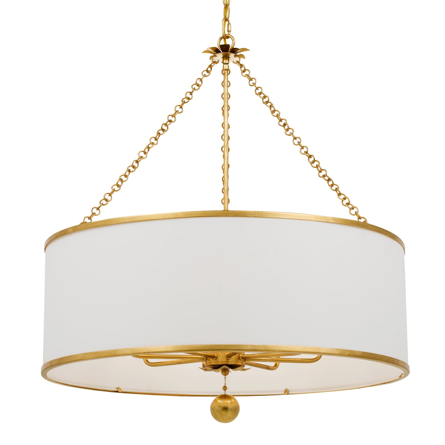 Broche Eight Light Chandelier