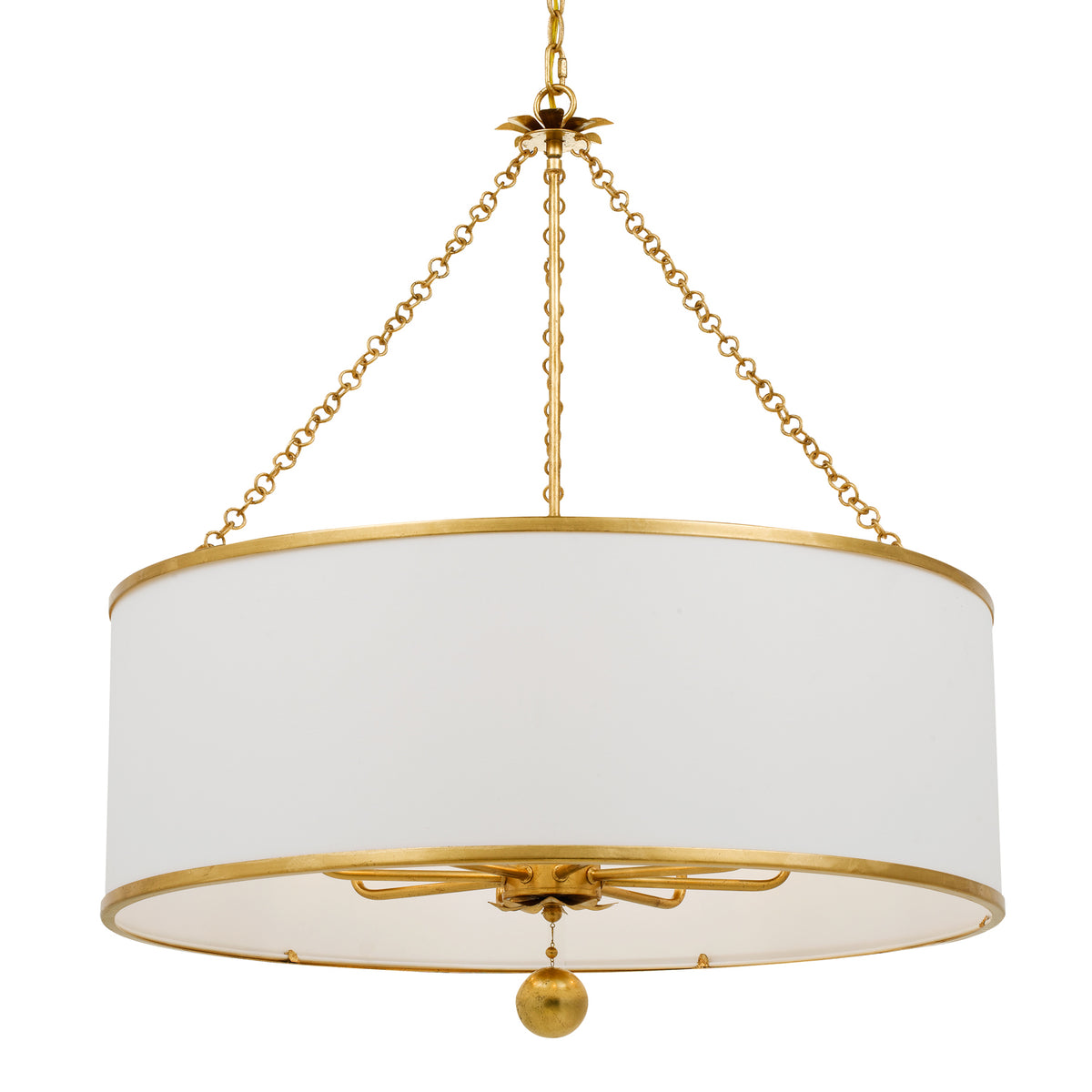 Broche Eight Light Chandelier
