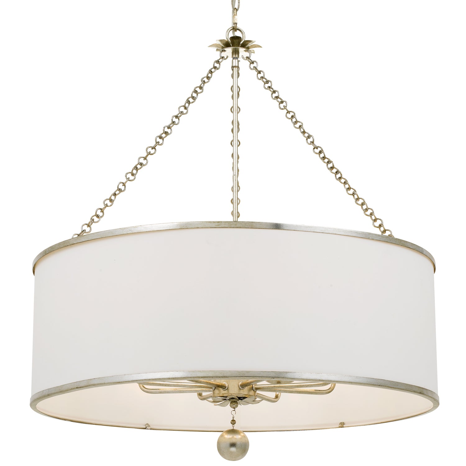 Broche Eight Light Chandelier