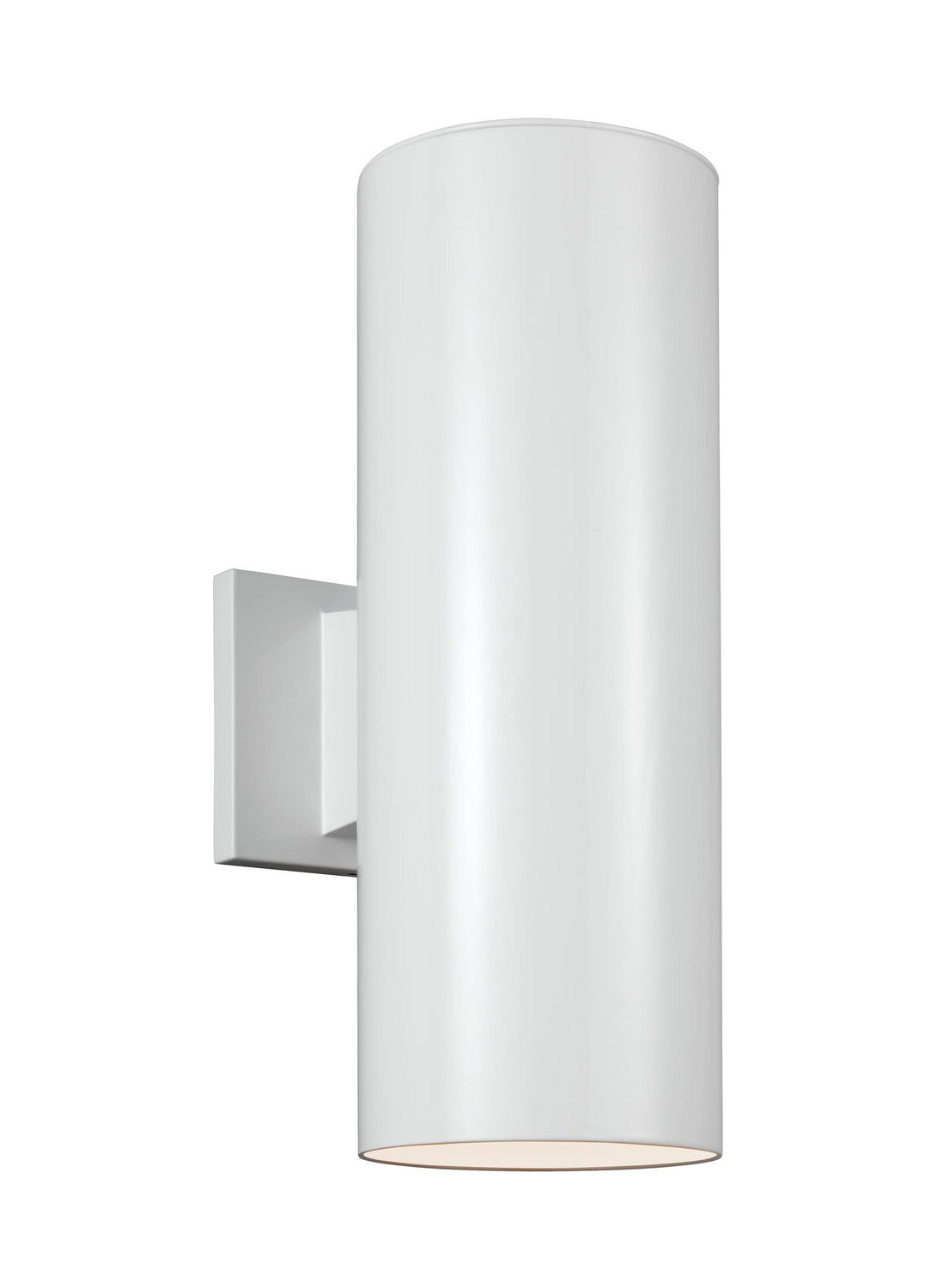 Outdoor Cylinders Two Light Outdoor Wall Lantern