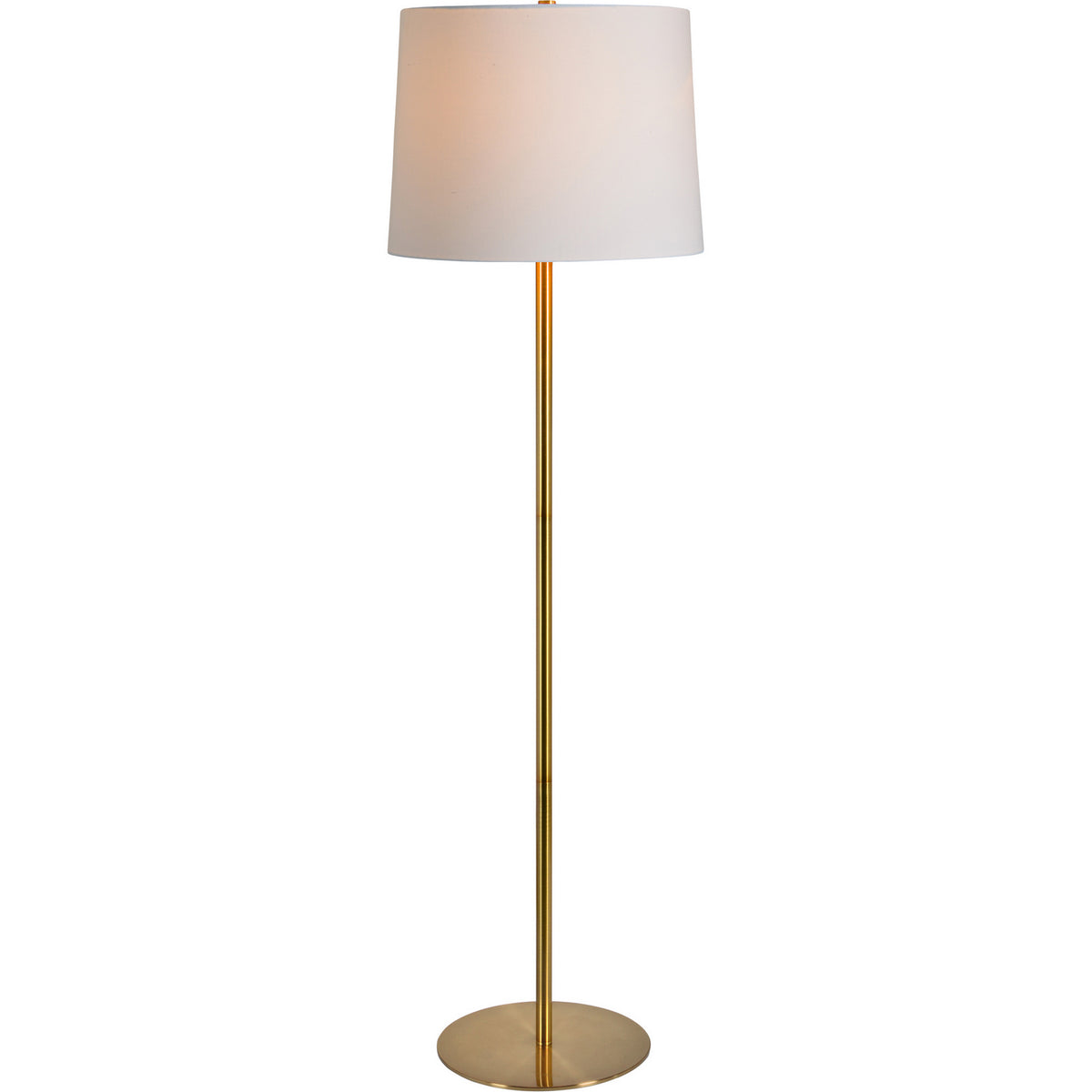 Radison One Light Floor Lamp in Antique Brass
