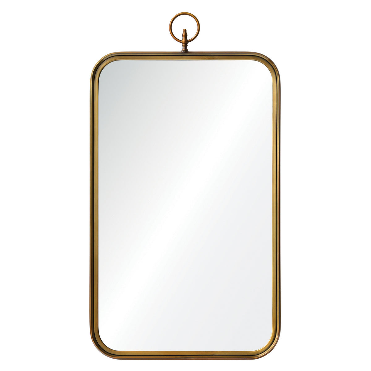Coburg Mirror in Brass