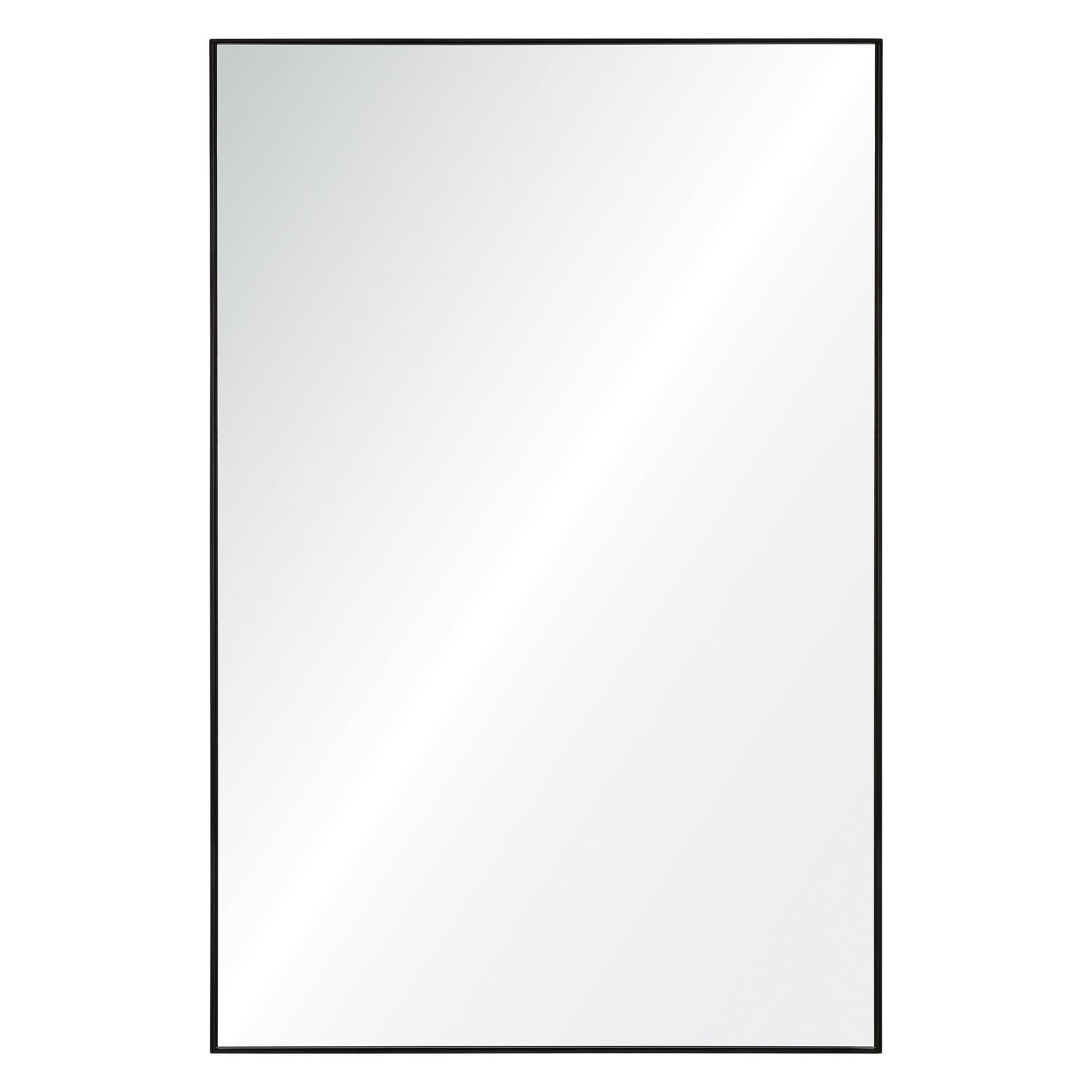 Vale Mirror in Charcoal grey