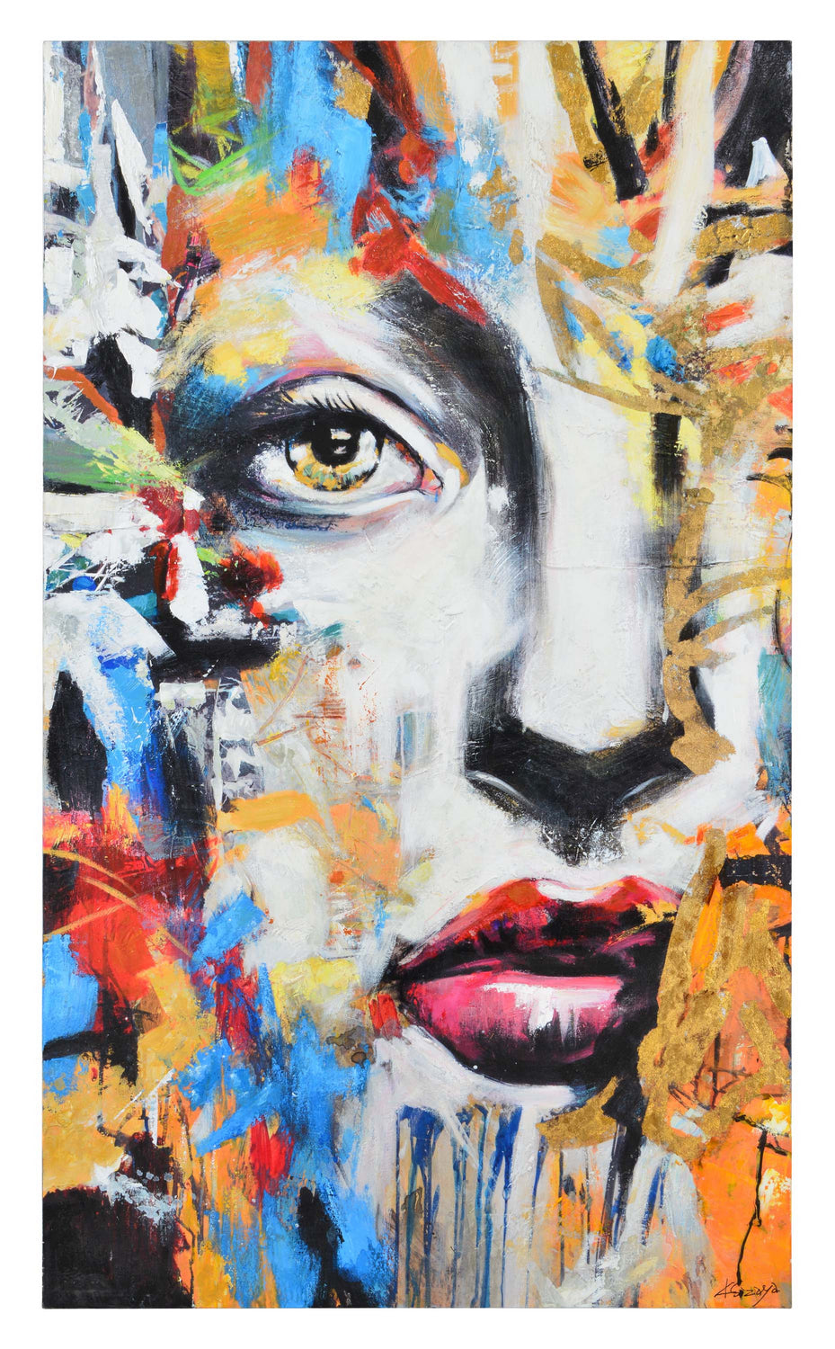 Ara Painting in Spot Gloss