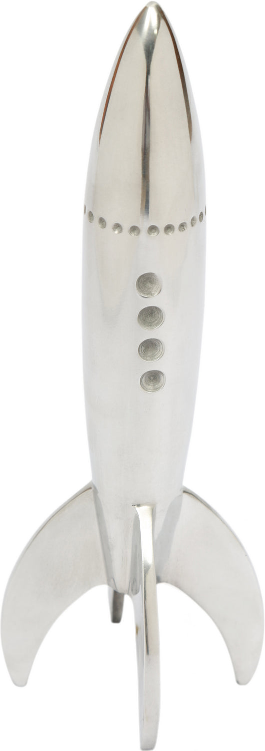 Rush Statue in Polished Silver
