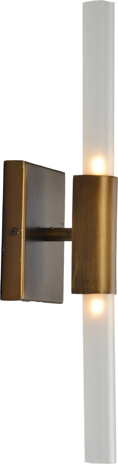 Sonoran Two Light Wall Sconce in Brushed Bronze