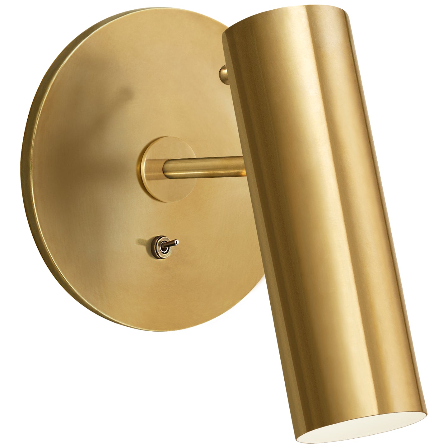 Lancelot Pivoting Light in Polished Nickel