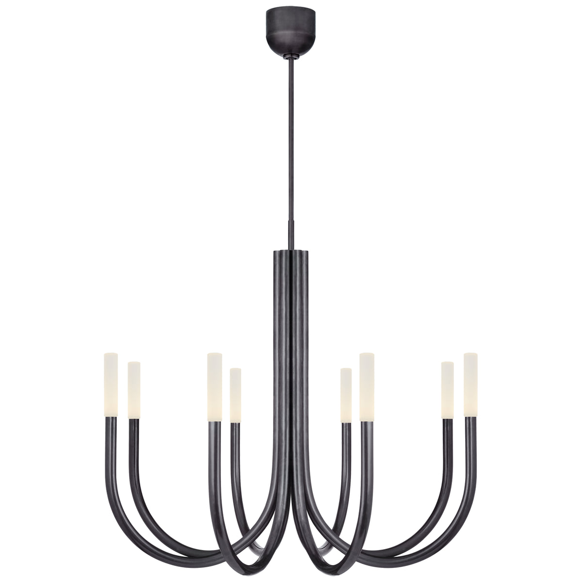 Rousseau LED Chandelier in Bronze