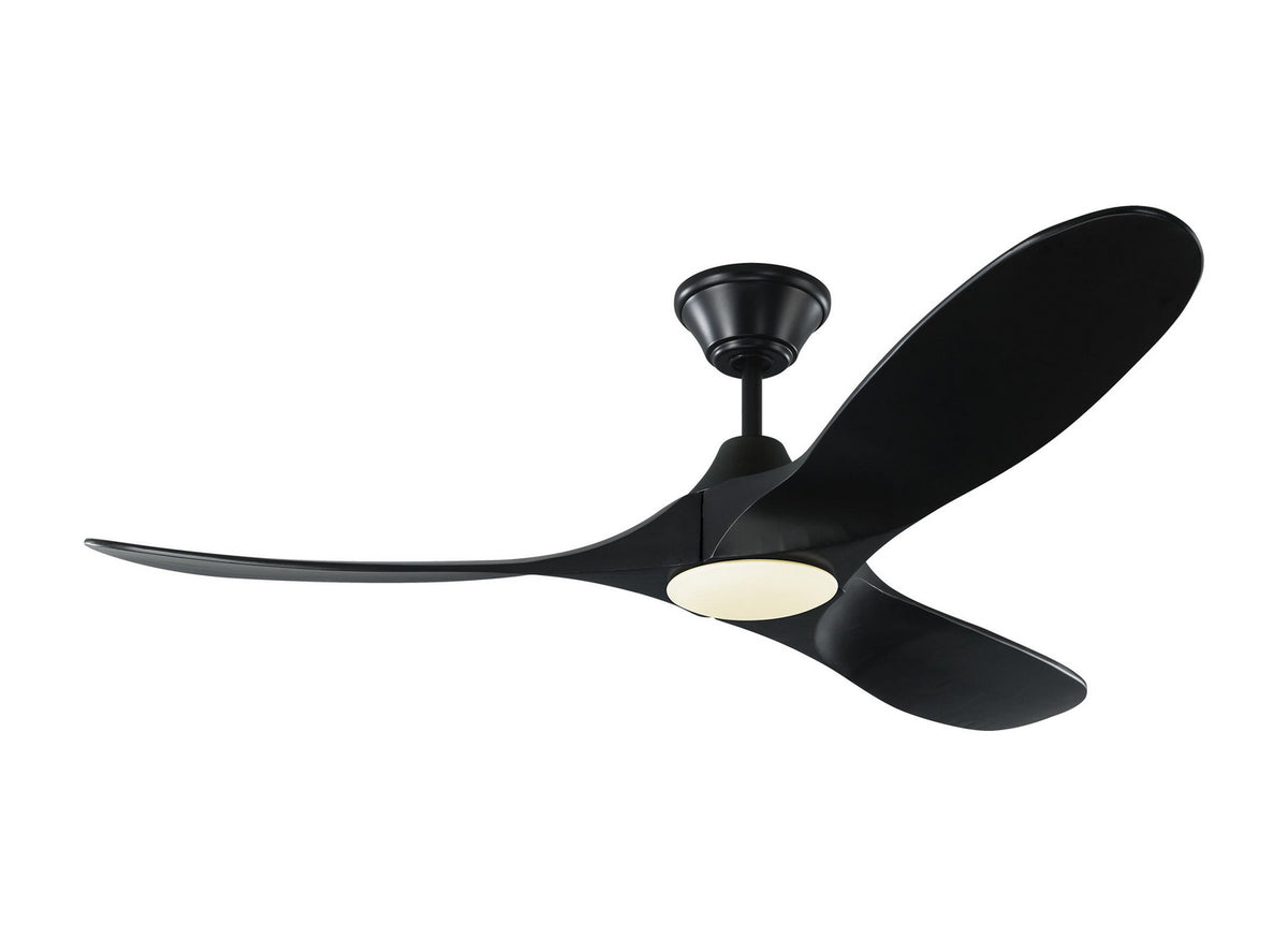 Maverick 52" Ceiling Fan in Matte Black