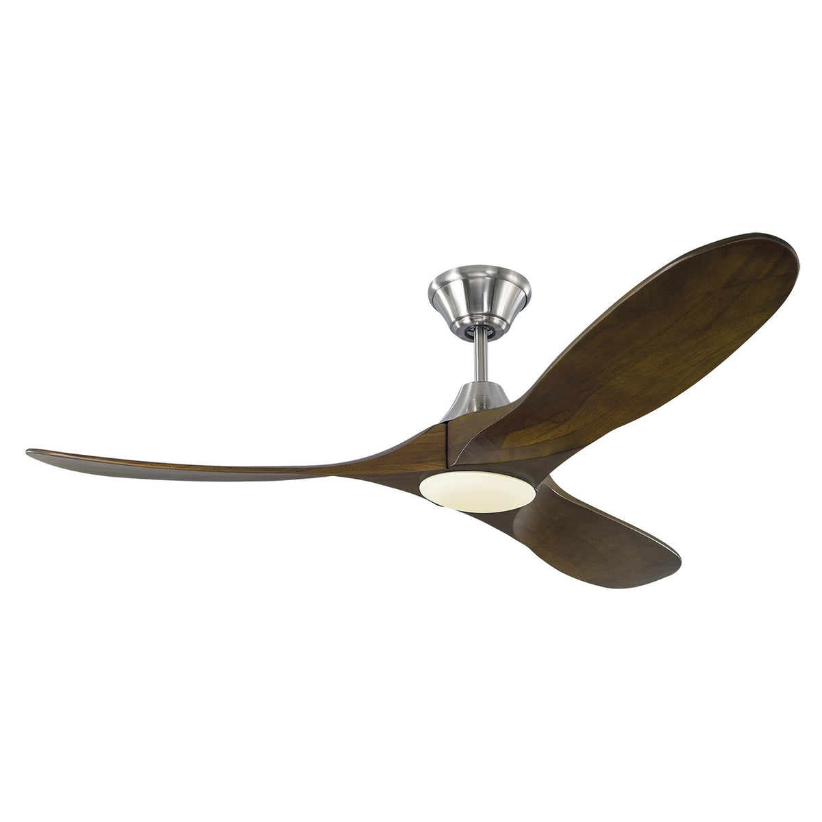 Maverick 52" Ceiling Fan in Brushed Steel