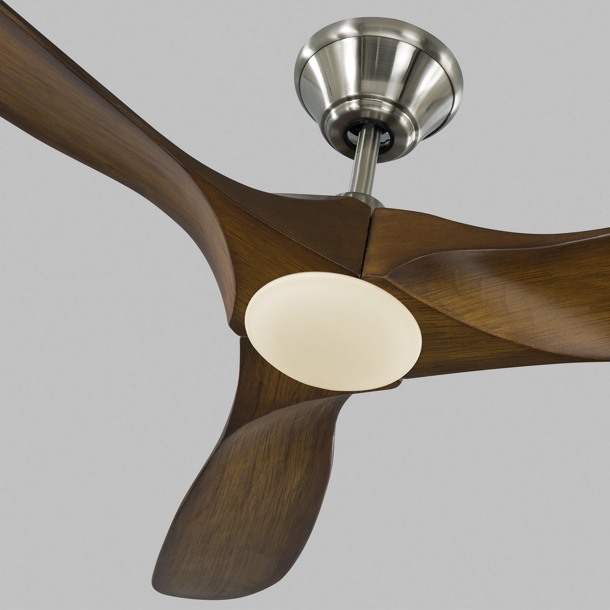 Maverick 52" Ceiling Fan in Brushed Steel