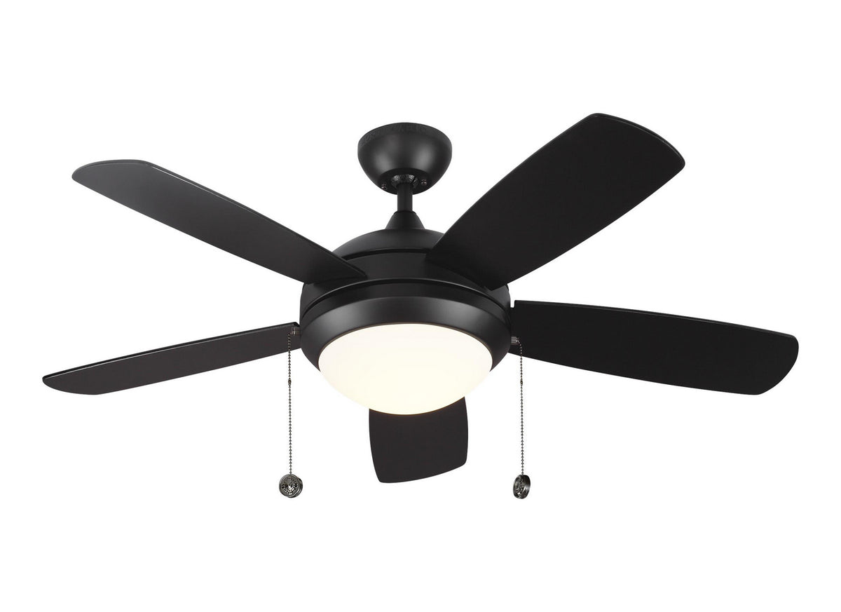 Discus 44" Ceiling Fan in Matte Black
