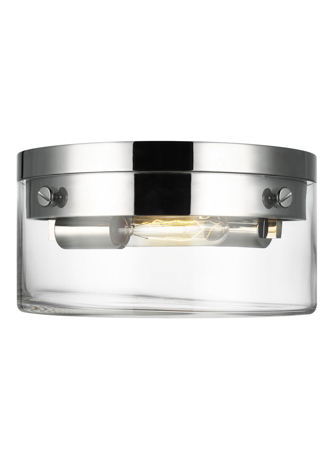 Garrett Two Light Flush Mount