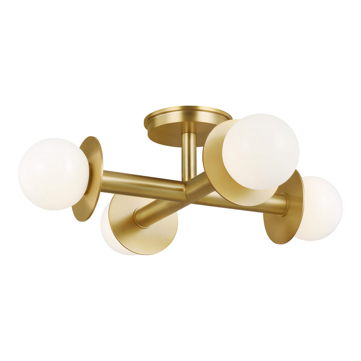 Nodes Four Light Flush Mount