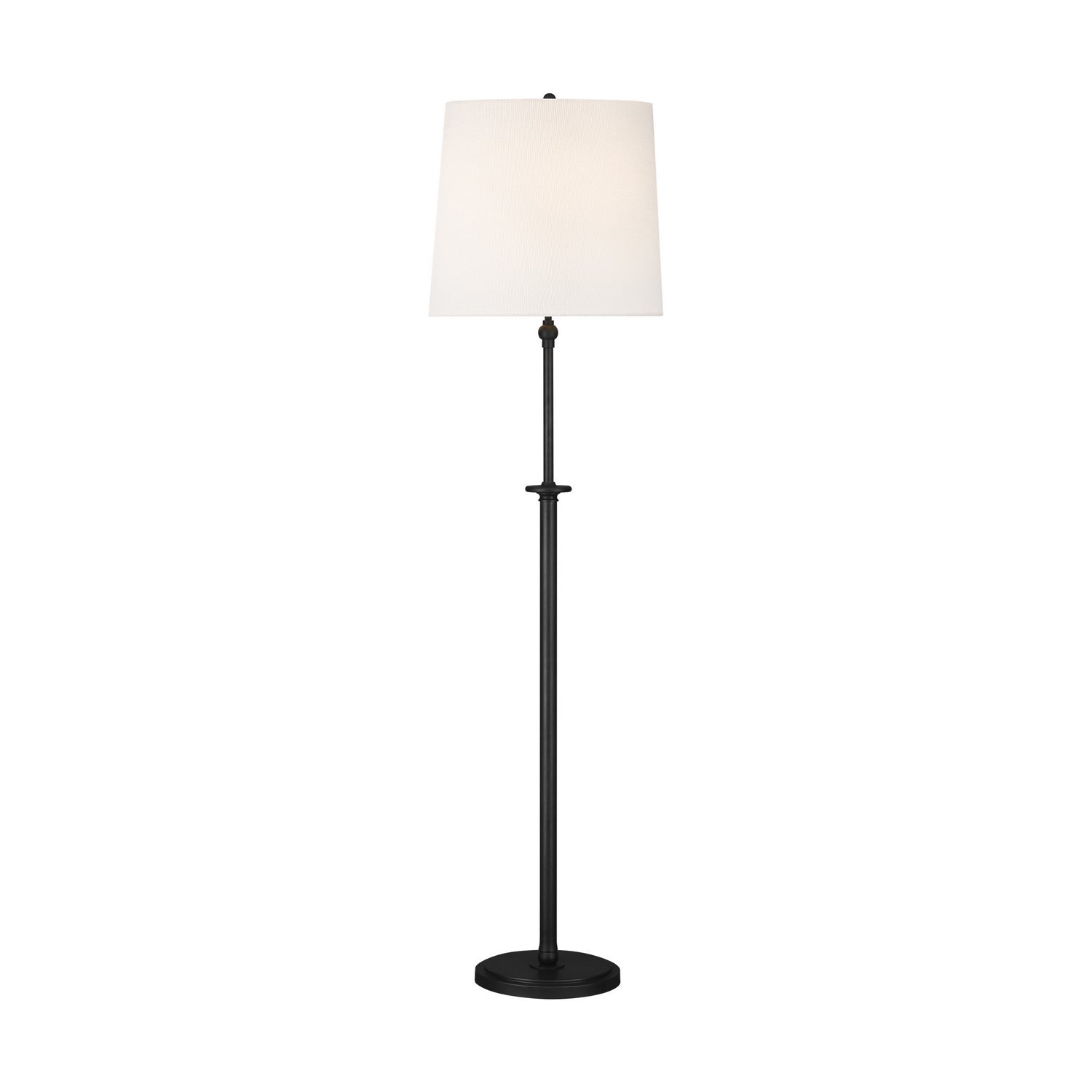 Lampadaire Capri à deux lumières en fer vieilli