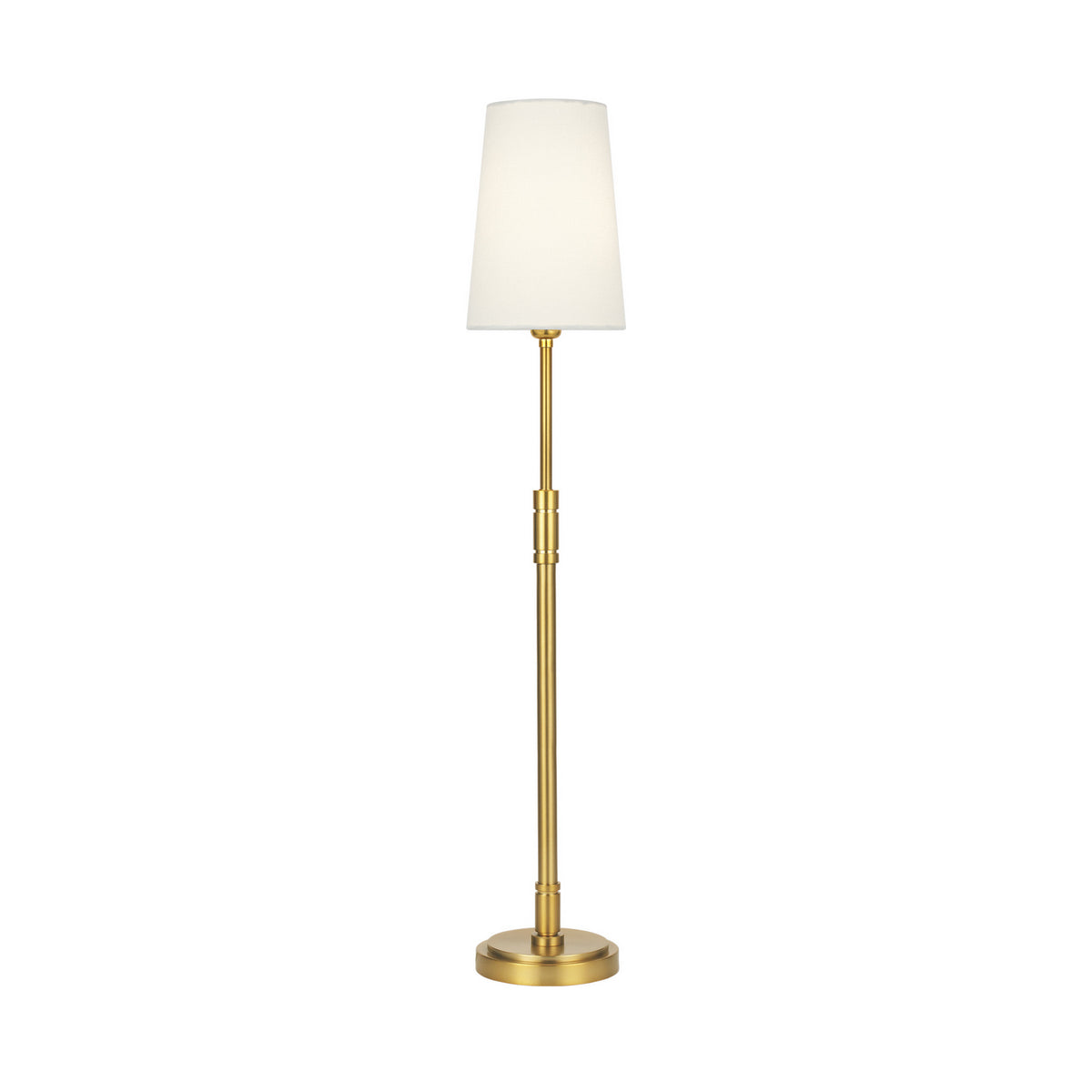 Beckham Classic One Light Table Lamp in Burnished Brass