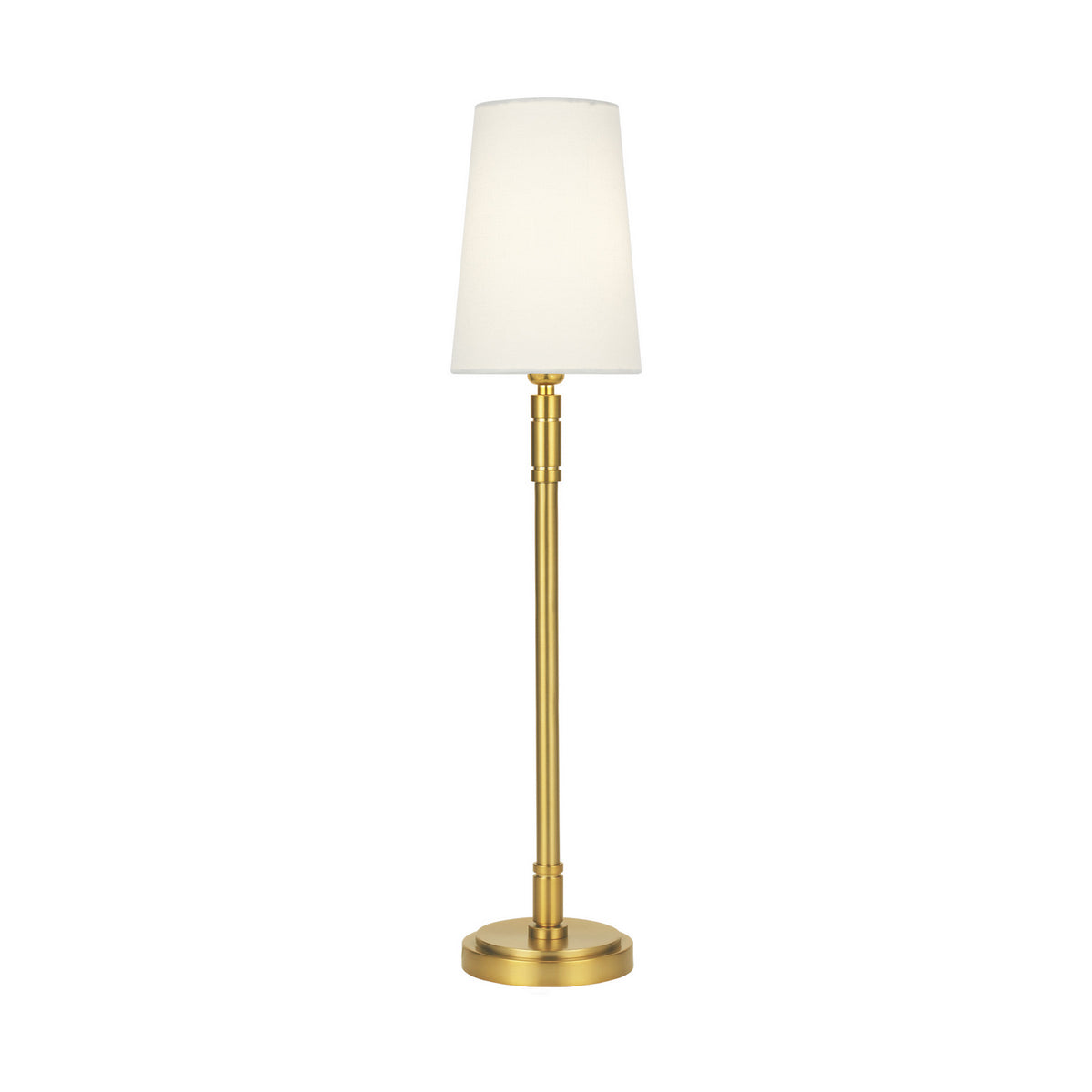 Beckham Classic One Light Table Lamp in Burnished Brass