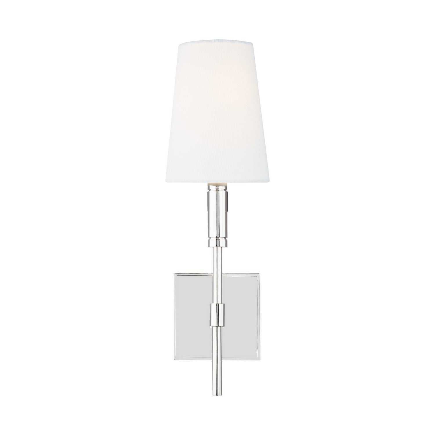 Beckham Classic Sconce polished nickel