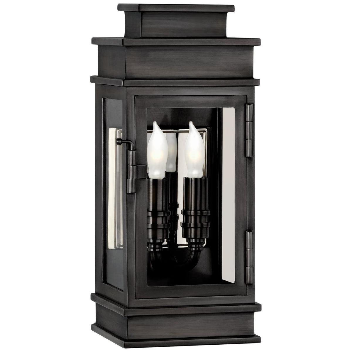 Linear Lantern Two Light Wall Lantern