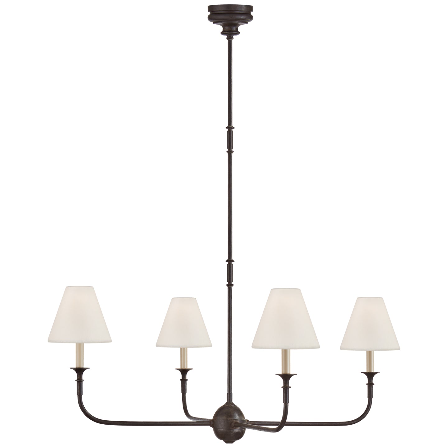 Lustre Piaf à quatre lumières